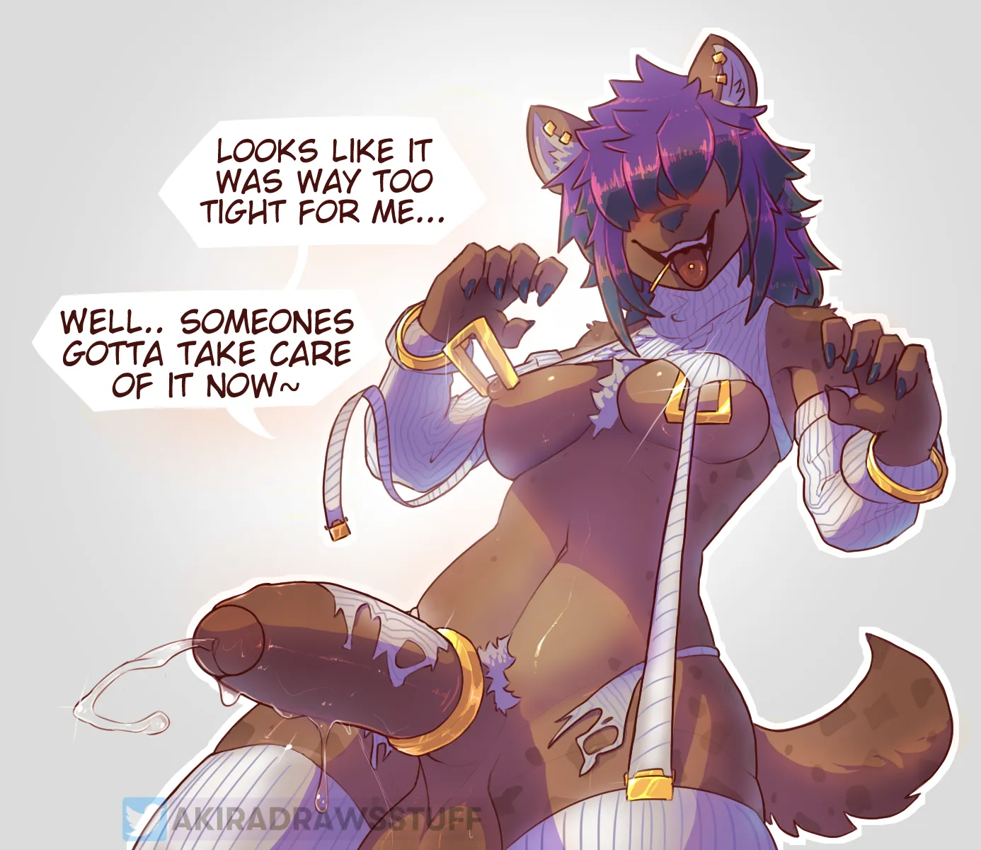 Too small of a sweater (akiradrawslewds) [I]