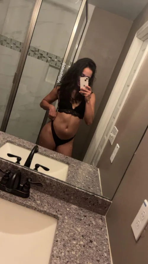 Unhook & pull them down baby