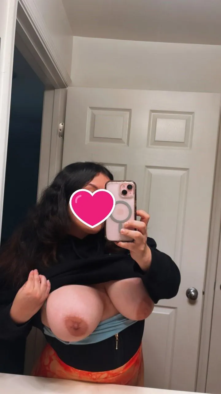 was too horny at work to keep them in