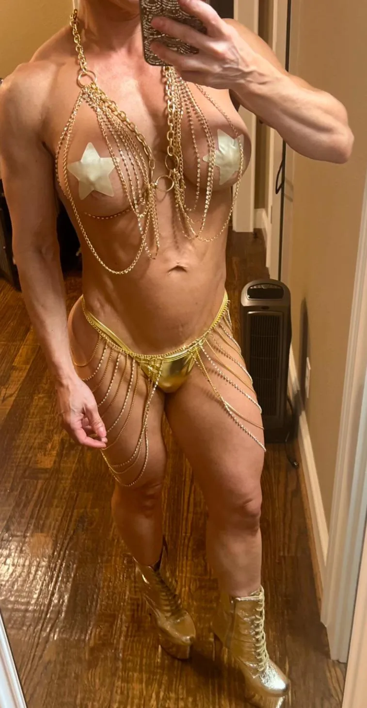 Absolutely love them in gold!