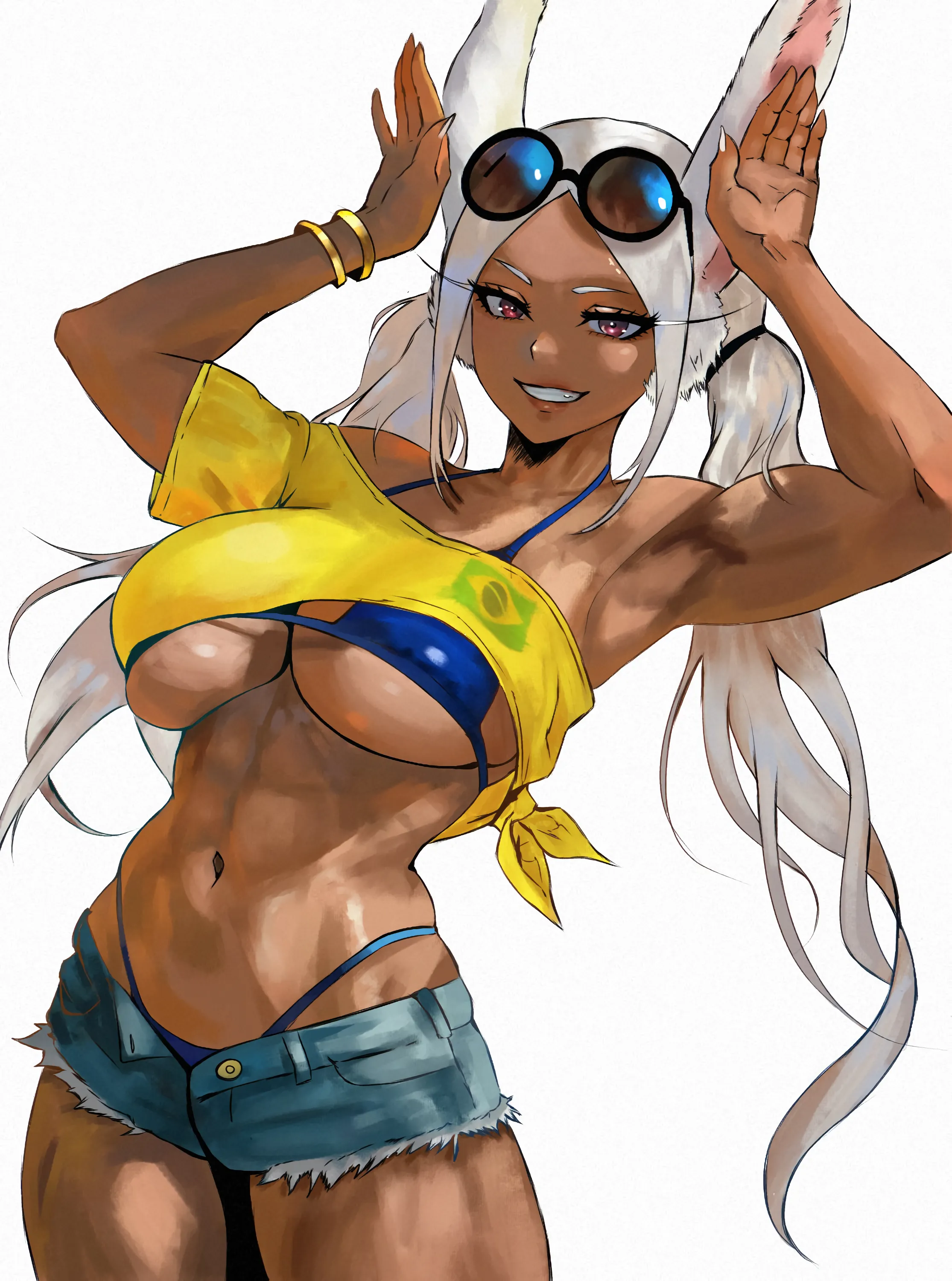 Brazilian Mirko [My Hero Academia] (Insomniaboin)