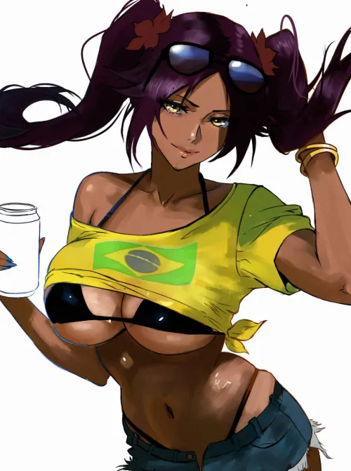 Brazilian Yoruichi (Insomniaboin) [Bleach]