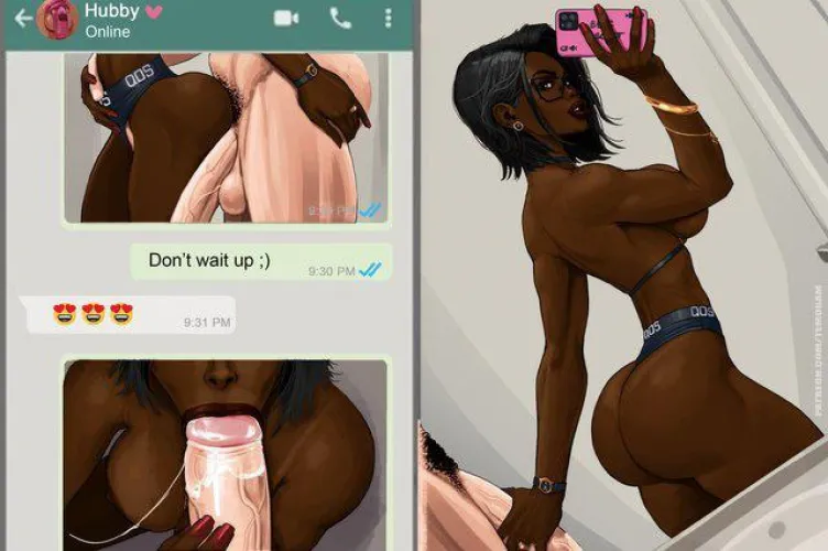 Don’t worry I’ll happily take care of your wife. She’s in great hands.