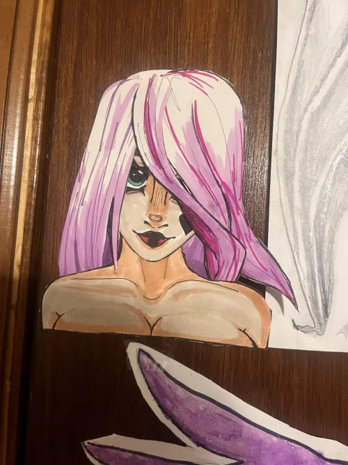 drawing my friend gave me lol