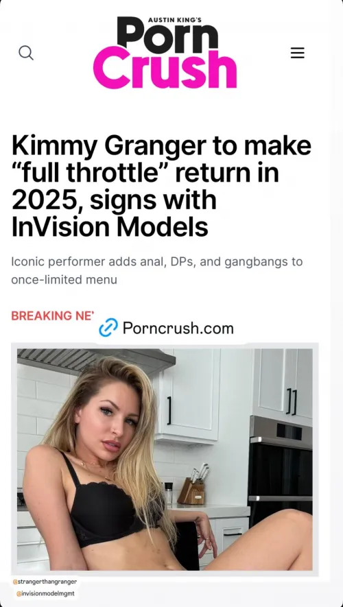 Gentleman our wishes have been granted