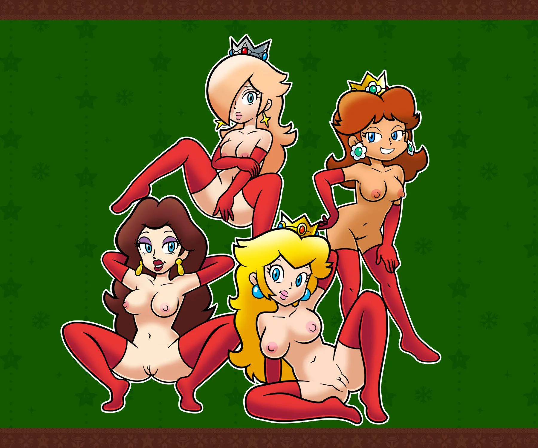 Holiday Mario Beauties