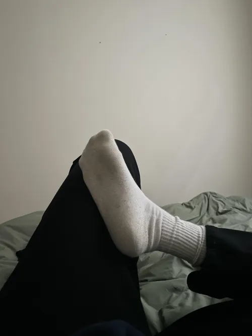 I know you freaks are obsessed with my dirty gym socks [F]