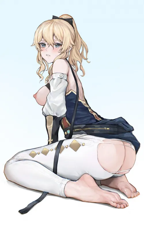 Jean tore her pants (iuui)