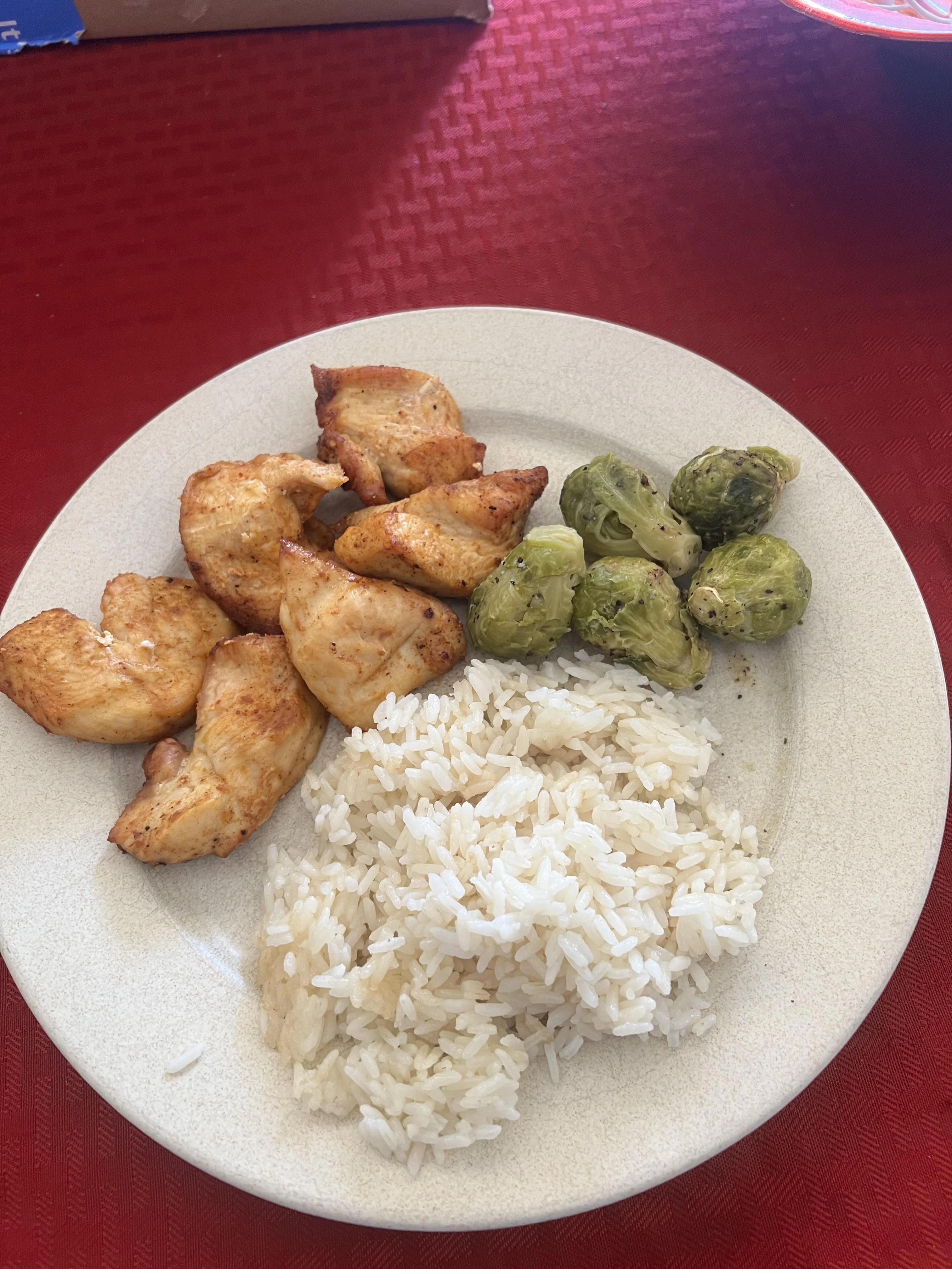 Just from looking at this plate, what would you estimate the Macros to be?