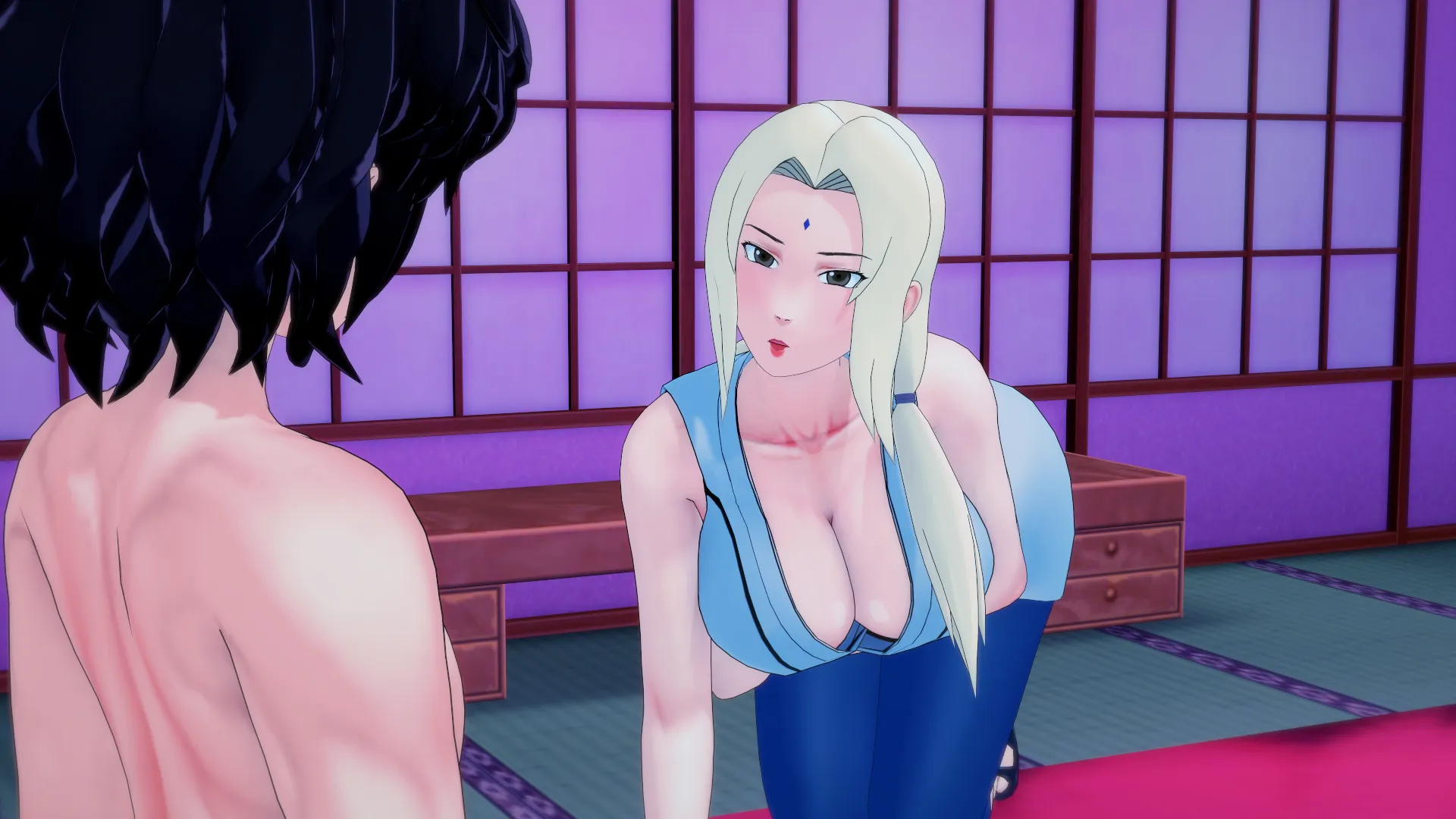 Lady Tsunade is quite experienced and knows how to achieve her goals... [Waifu Slut School]