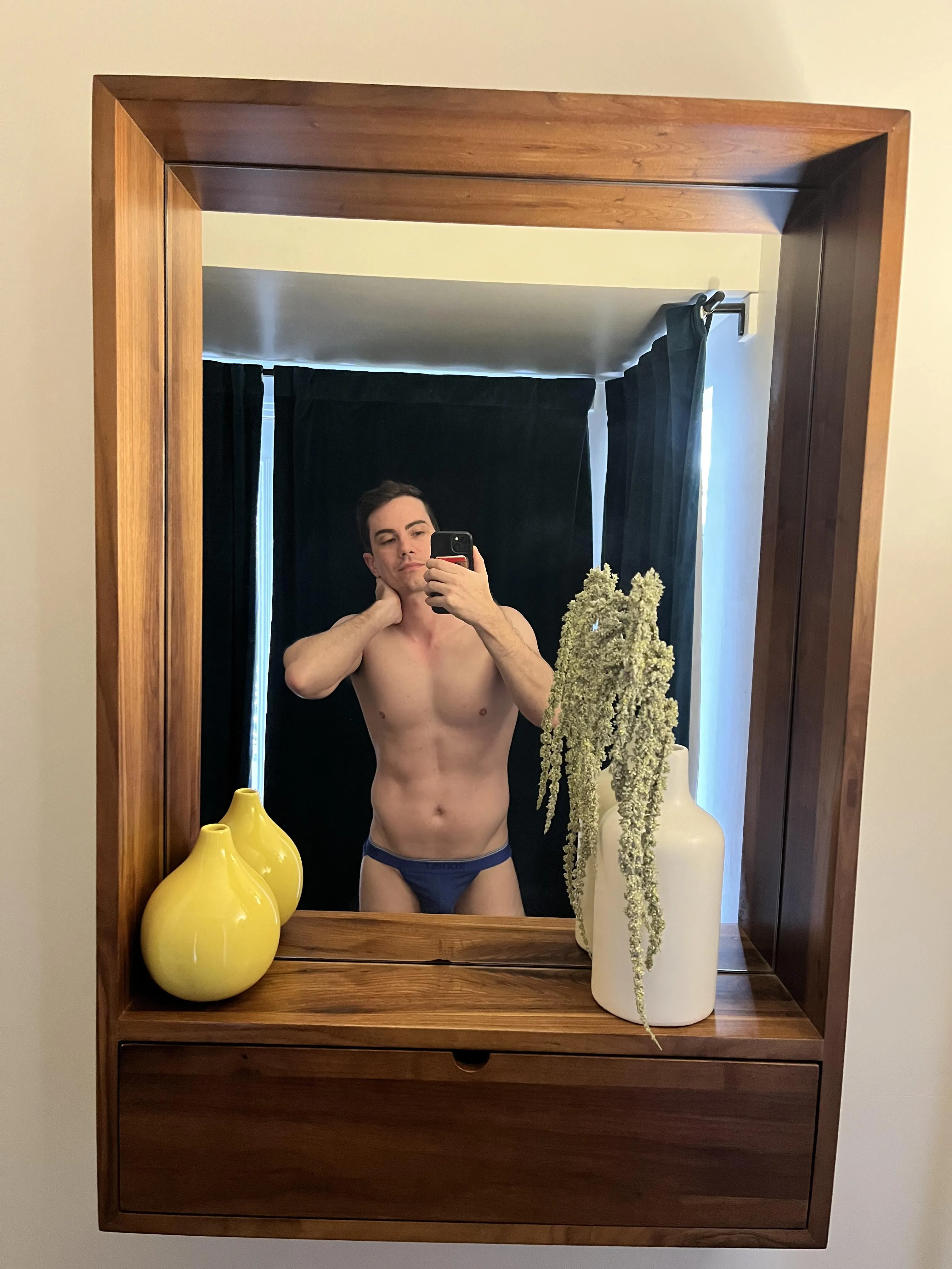 Late morning in my hotel room feat. My 2Xist briefs