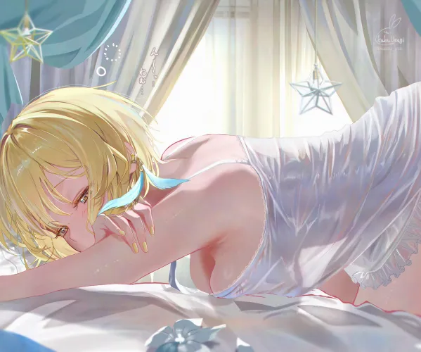 Lumine slowly waking up [Genshin Impact]