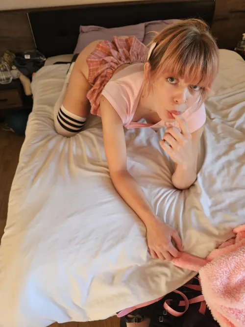 Place your cock where my finger is