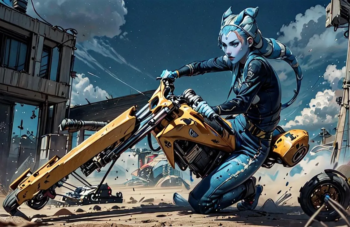 Rayo Venta - Togrutan speeder racer