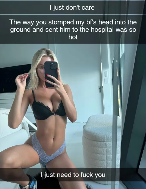 She craves to fuck the dominant violent guy (captionsforever on imagefap)