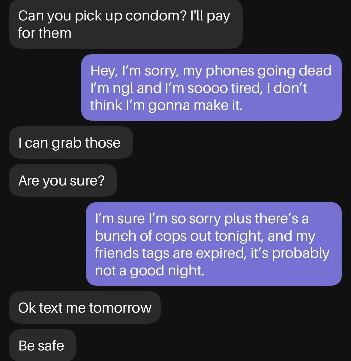 *sniffs* smells like a set up.