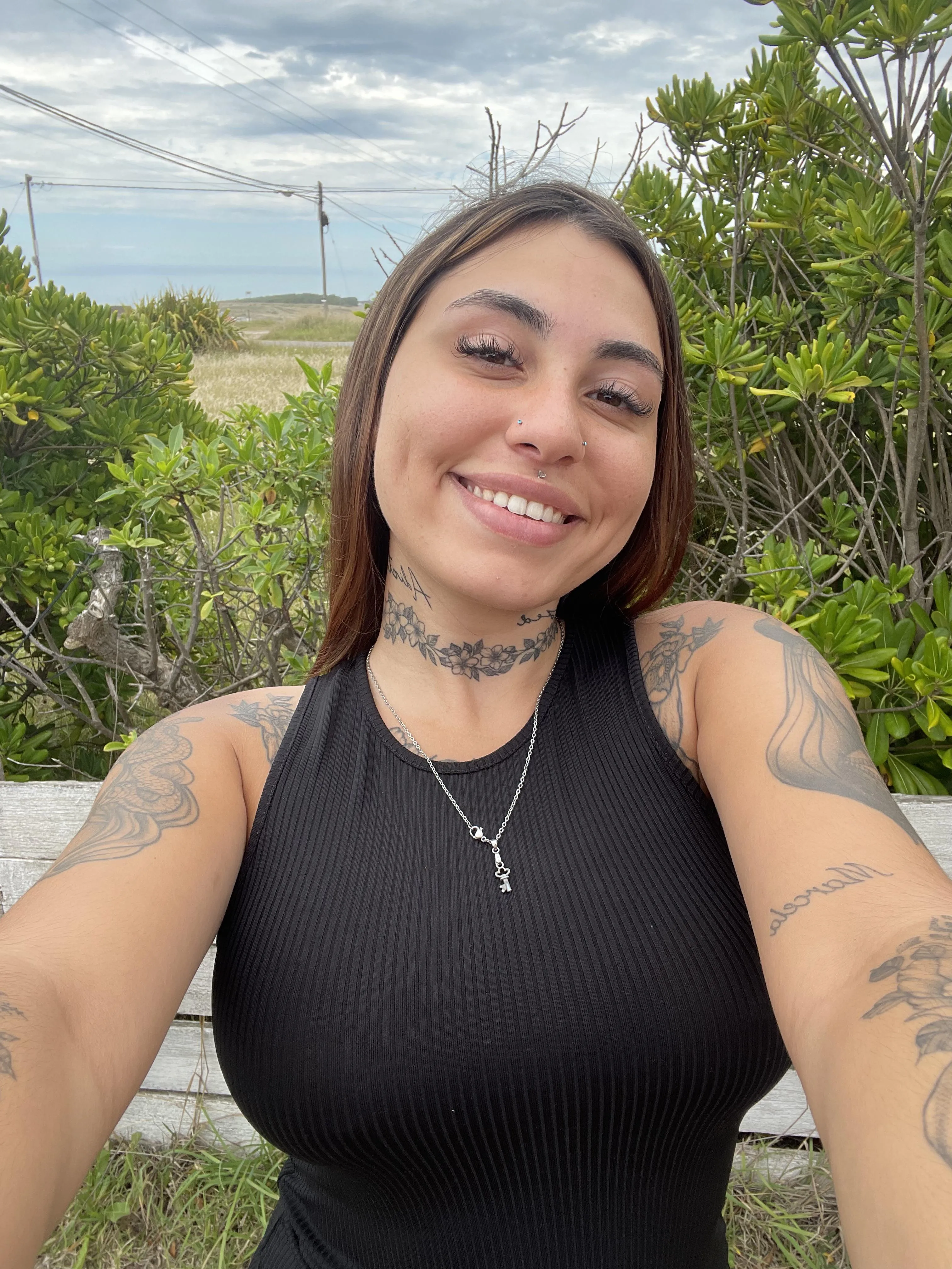 Soft smile in the sun