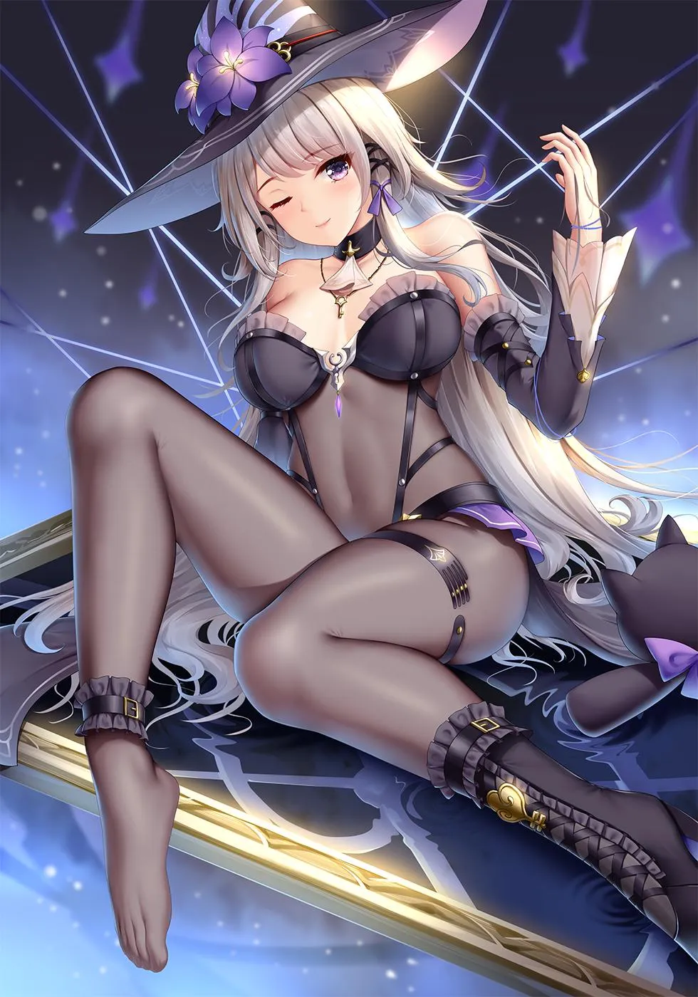 The Herta's sexy bodysuit [Honkai: Star Rail]