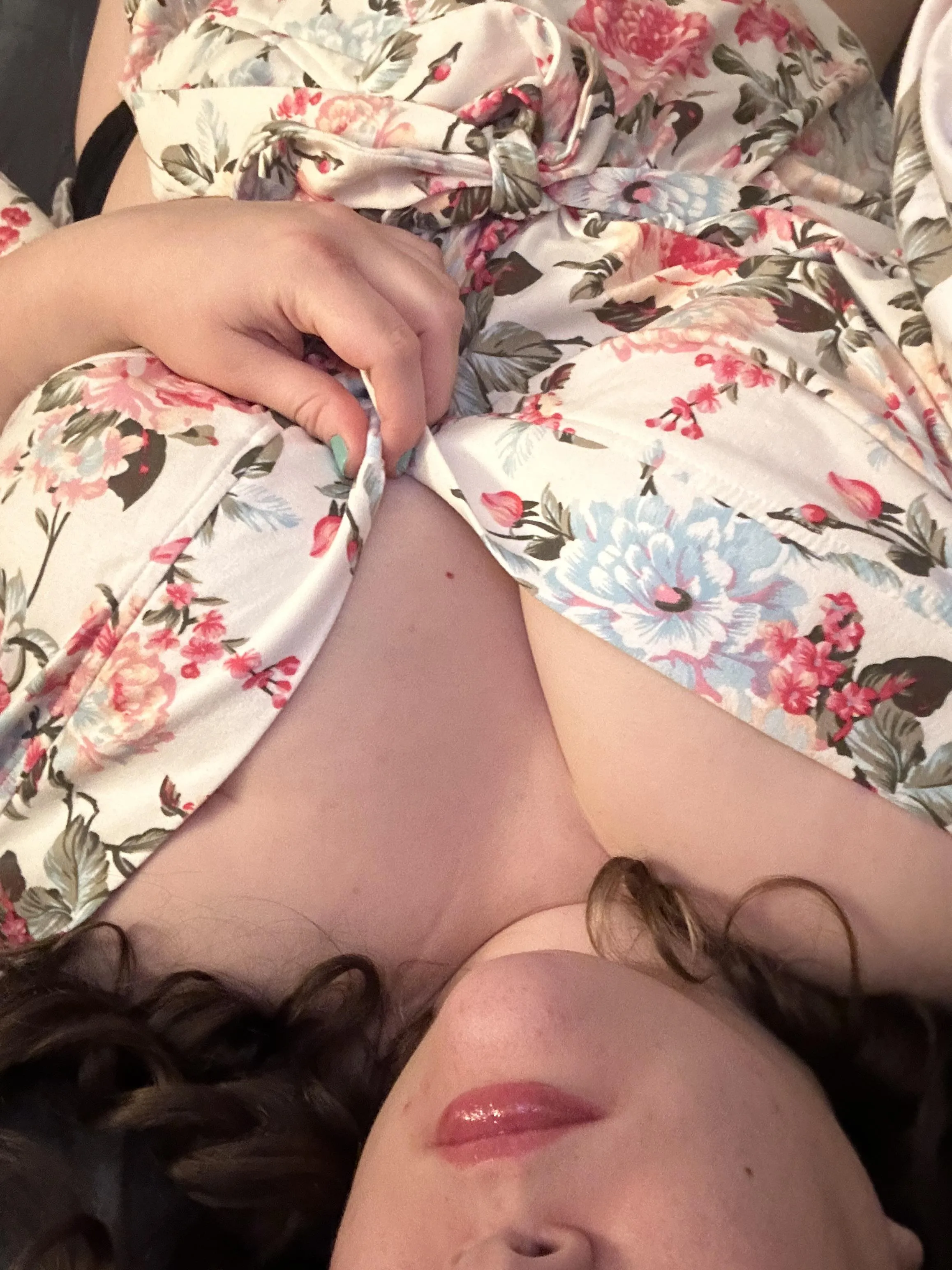 All you have to do is tell me to open my mouth