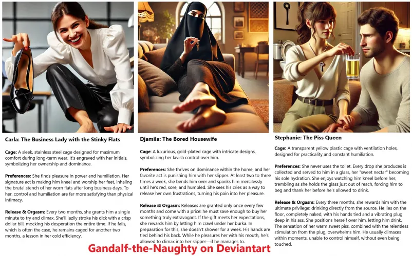 Choose your Keyholder 1/2/3 (Gandalf-the-Naughty on Deviantart)