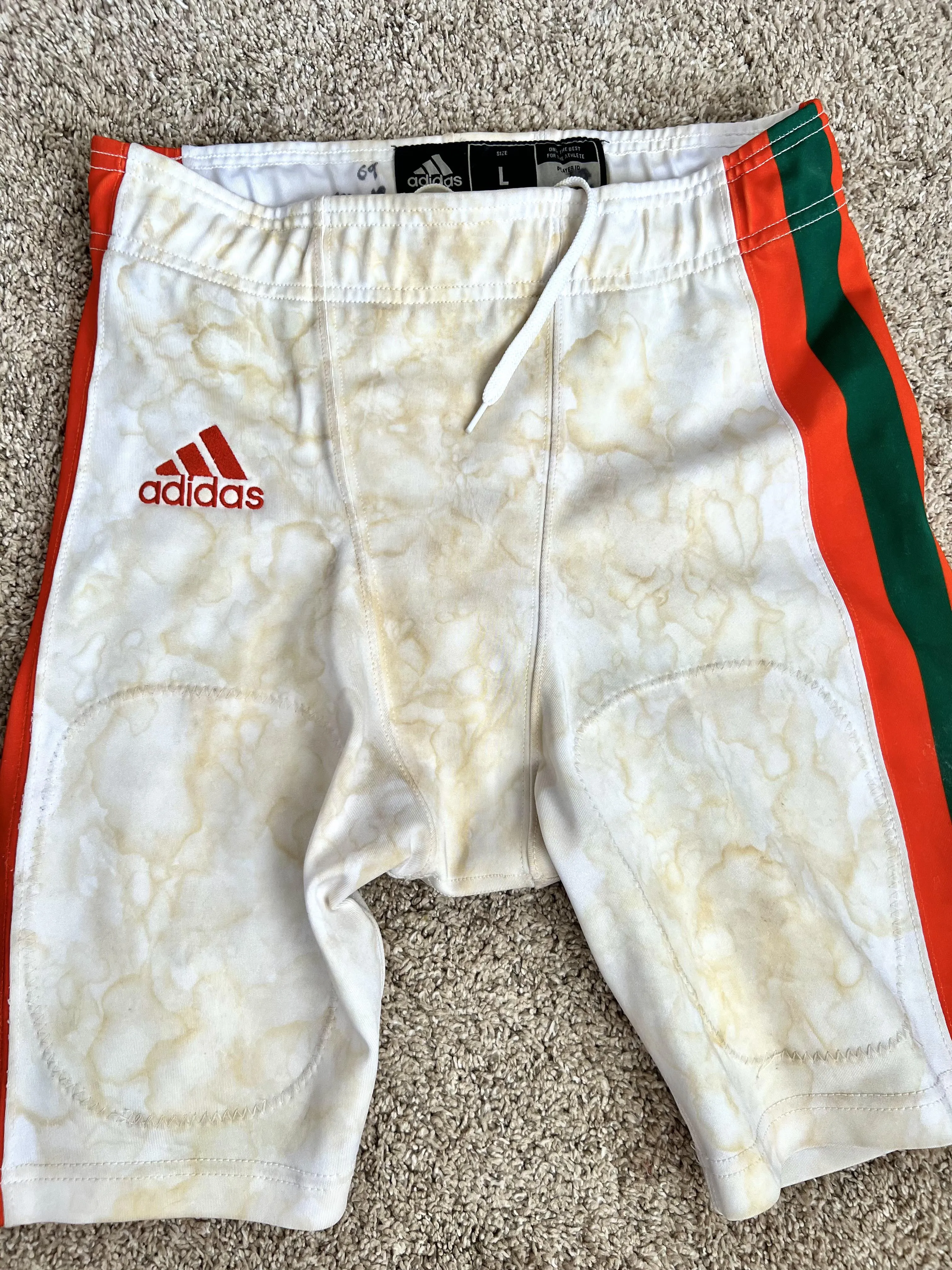 Cum football gear is the best