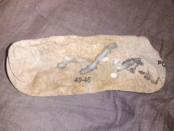 Don't know how many loads I've pumped into this sock