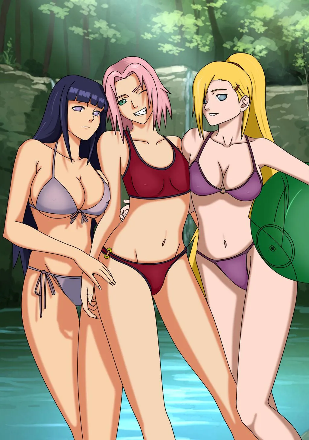 Hinata is the bustiest girl in Naruto!