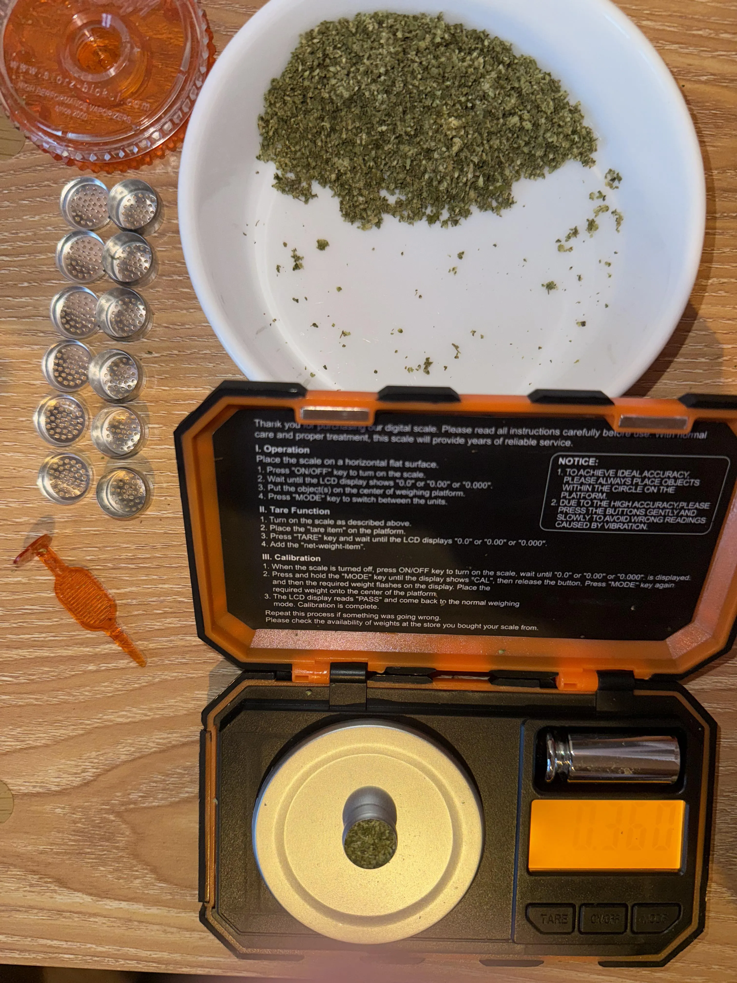 Loading day - dosing capsules for the Crafty plus