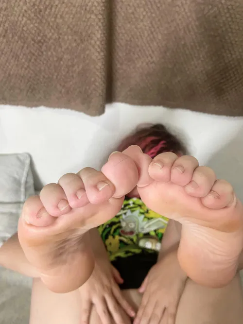My toes in your mouth ;)