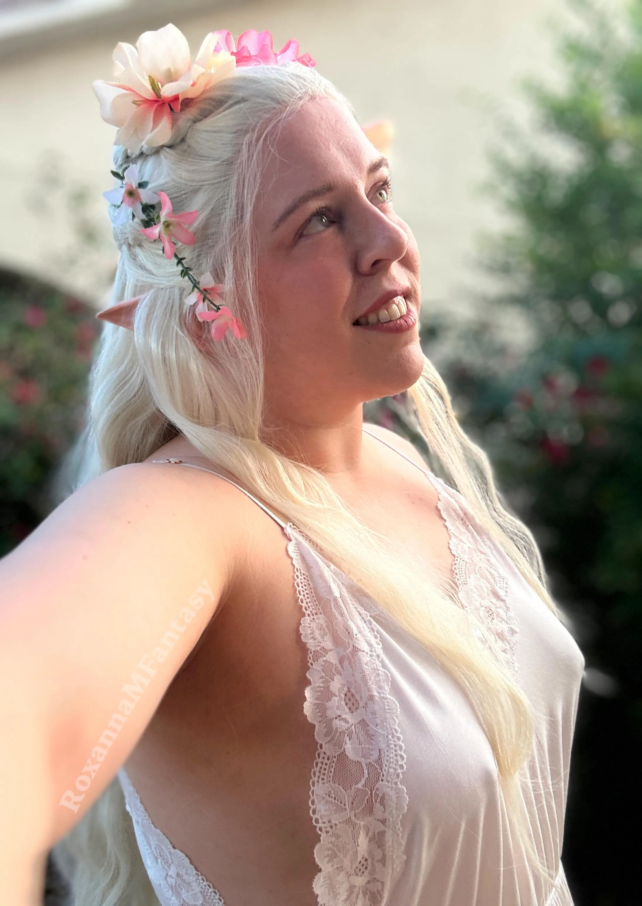 Not sure which is pointier, my ears or--