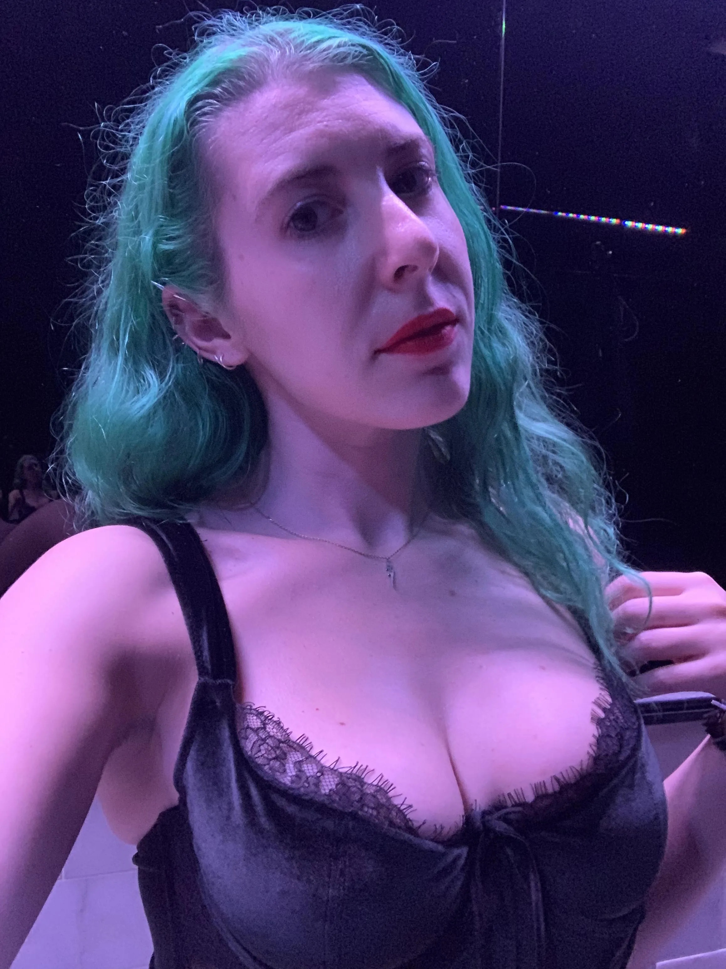 Pretty in the neon lights