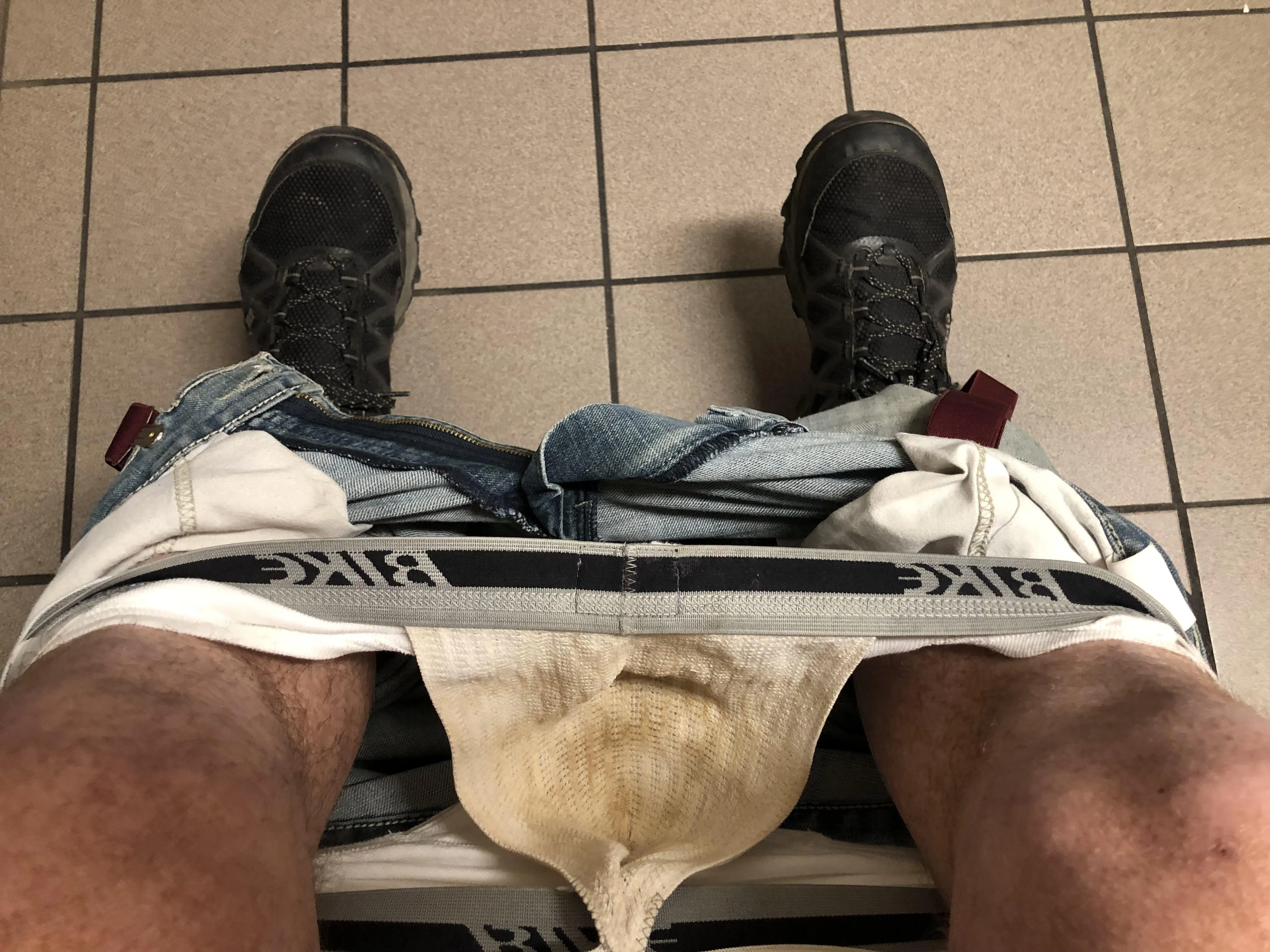 stinkin up out and about