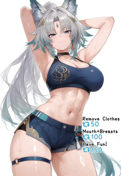 Sweltering and slick [black_neko]