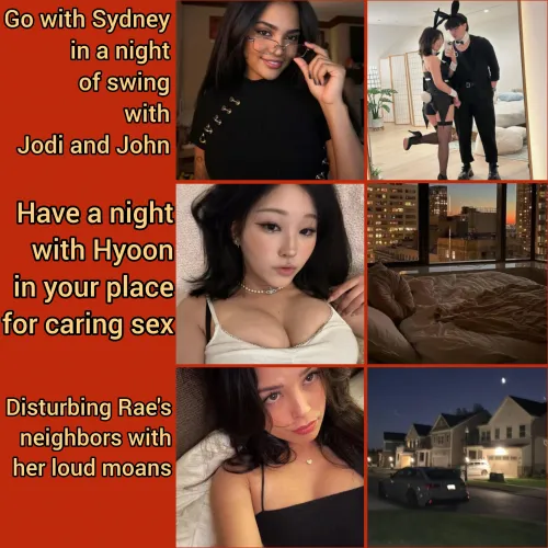 Who would you rather? SYDEON x HYOON x VALKYRAE