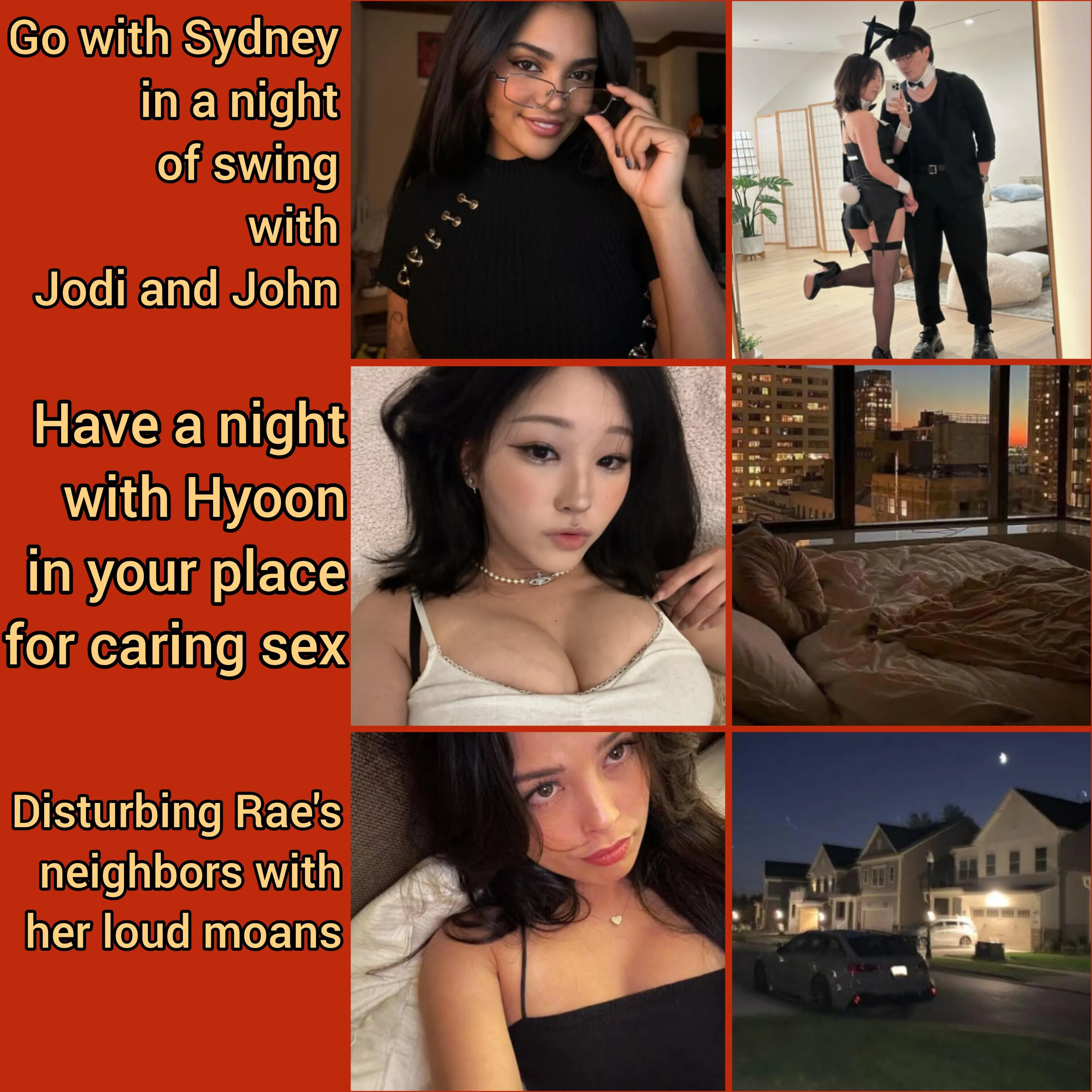 Who would you rather? SYDEON x HYOON x VALKYRAE