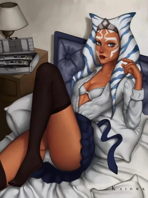 Ahsoka Is Ready For You After Class. (Kaiowk)