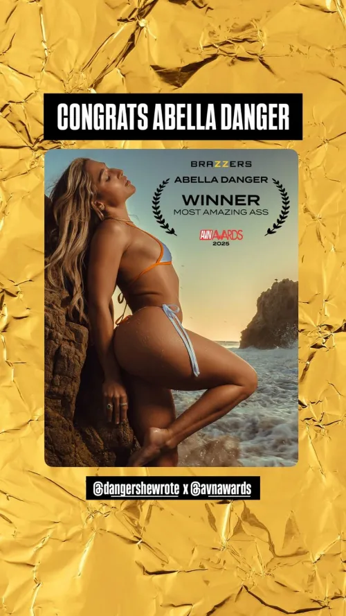 AVN 2025 Most Amazing Ass Winner