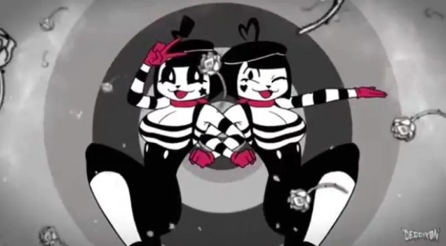 Is there a lore reason that BonBon & Chuchu are in Black and White? Did Zack Snyder made this? Is there time be a Mime cut?