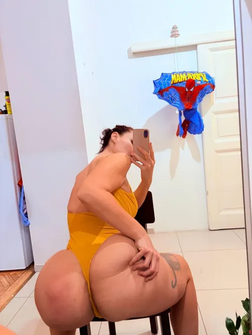 My ass is like a big pillow