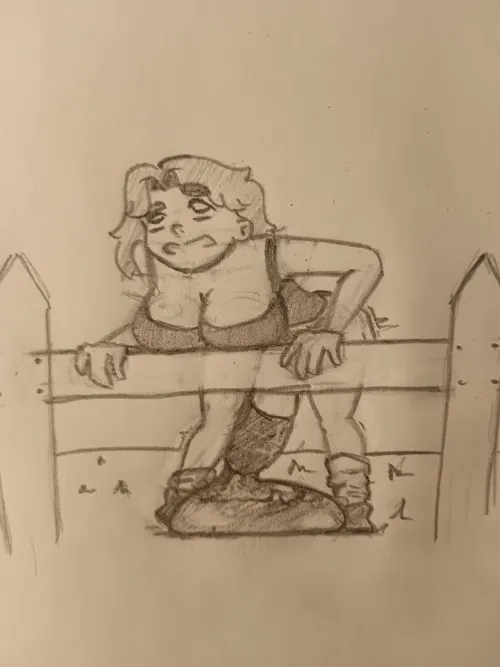 My first proper sketch, it feels off somehow, I can't tell why