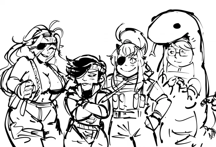 Party Games Girls as Snakes. (WIP)