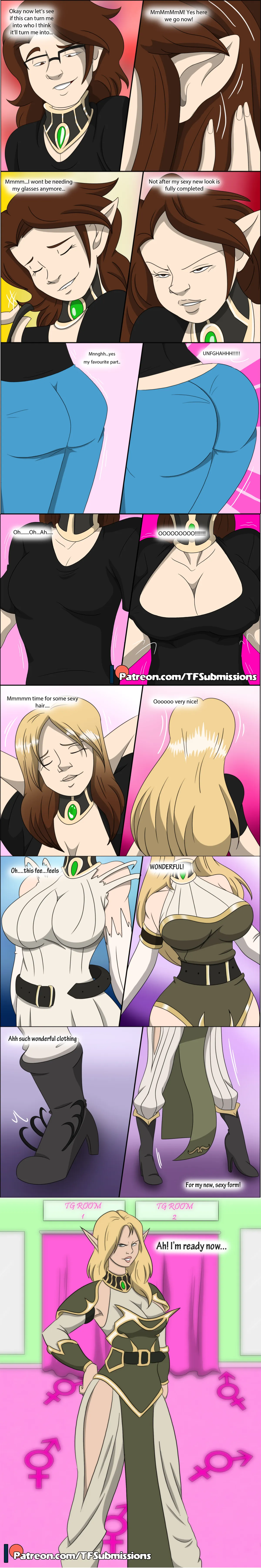 Sexy Ranger Girl Transformation - TFSubmissions