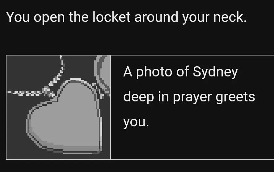 So, I accidentally skipped over text and now my vow is broken with no save to go back to