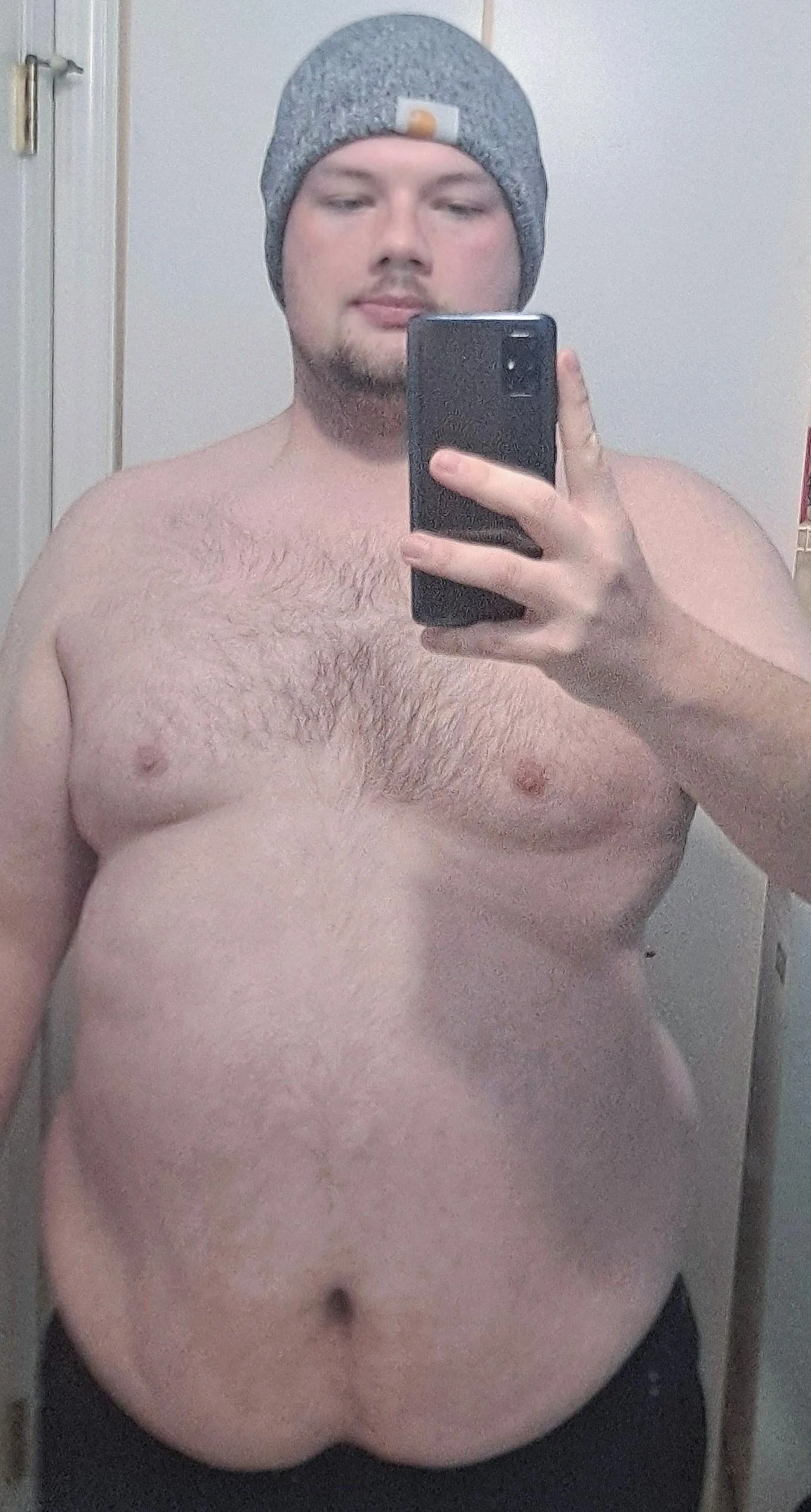 The belly means I never get cold