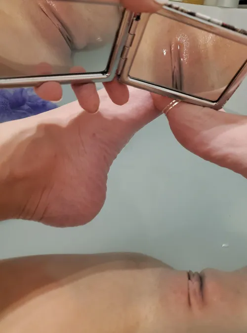 To see from a different perspective.