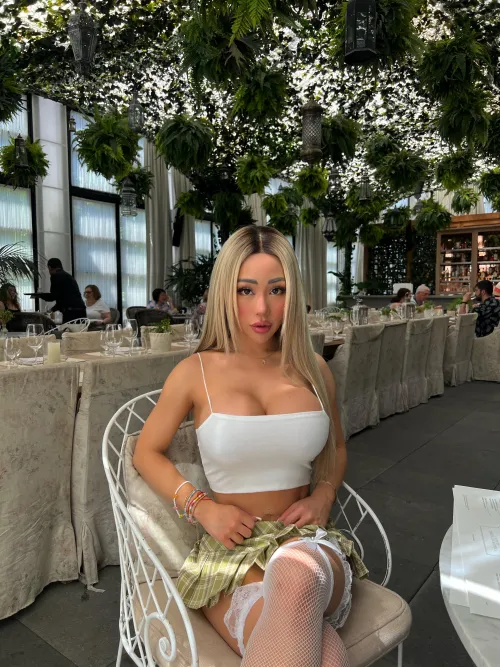 what would you say if you saw me in public