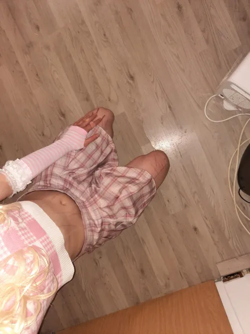 You locked the femboy out of the bathroom ... i gues it doesent matter anymore