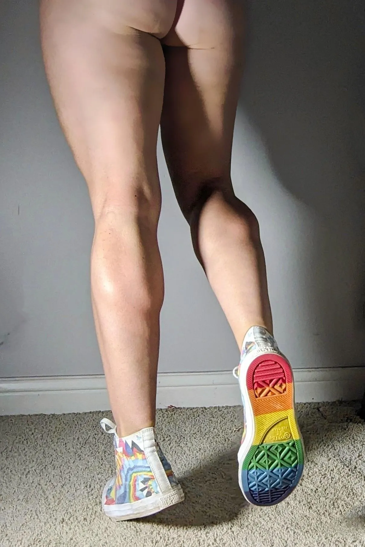 Calf raises seem to be working...