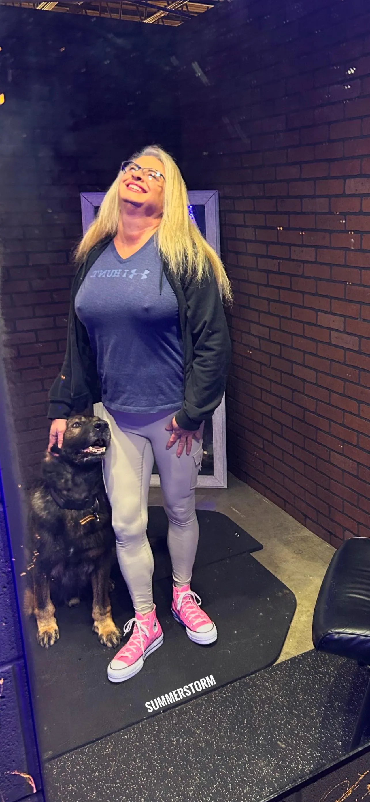 Sporting my new Chucks