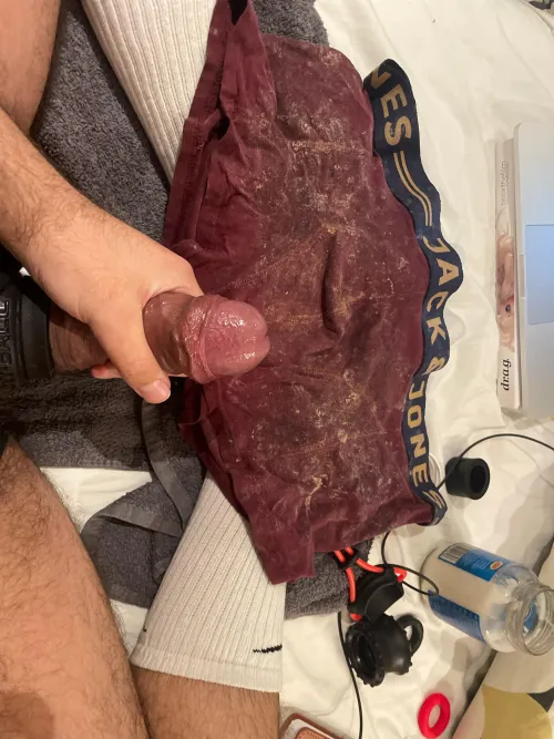 8 months of cum stains